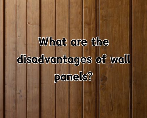 Vertical panels for a home