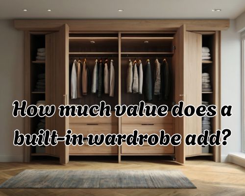 a built in wardrobe