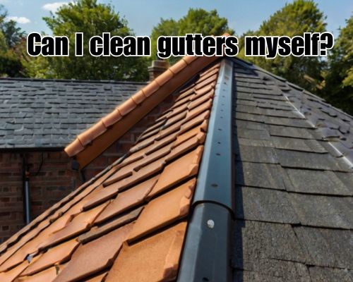 a cleared roofing