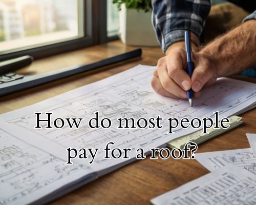signing of roof payment
