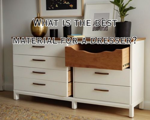 a good material used for a dresser