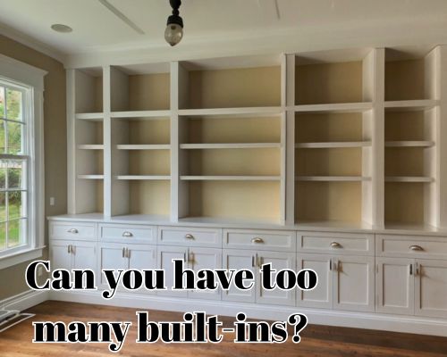 many built ins in a home